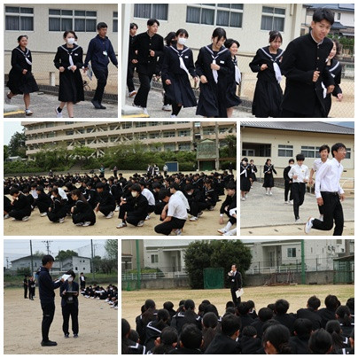避難訓練②
