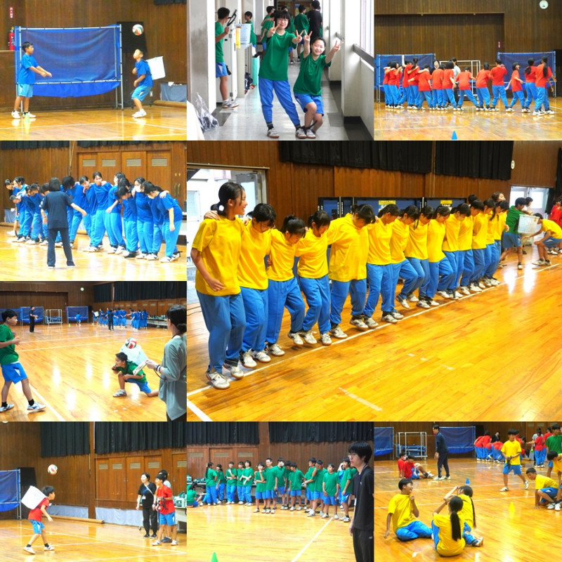 0909　1年学年練習