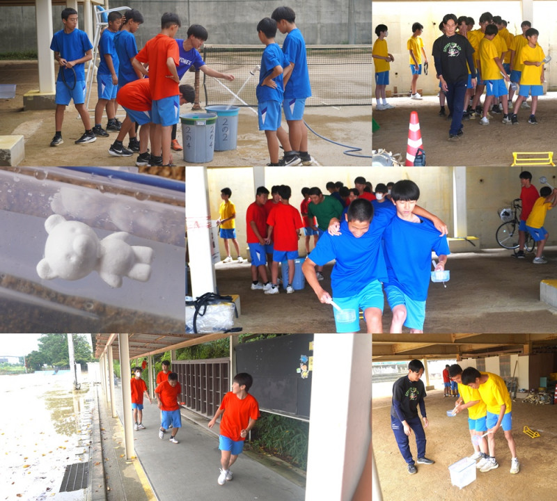 0911　２年学年練習②